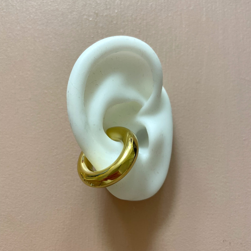 Earcuff / Bague d'oreille en acier inoxydable - Farfelue