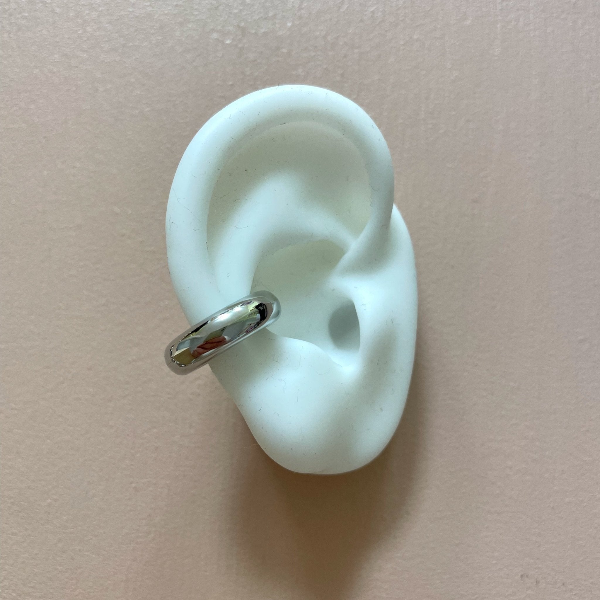 Earcuff / Bague d'oreille en acier inoxydable - Farfelue