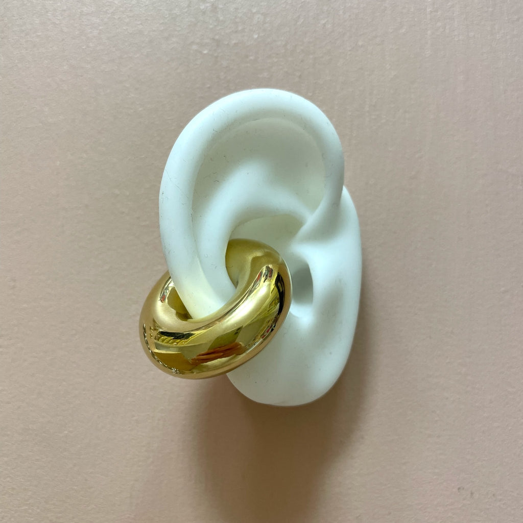Earcuff / Bague d'oreille en acier inoxydable - Farfelue