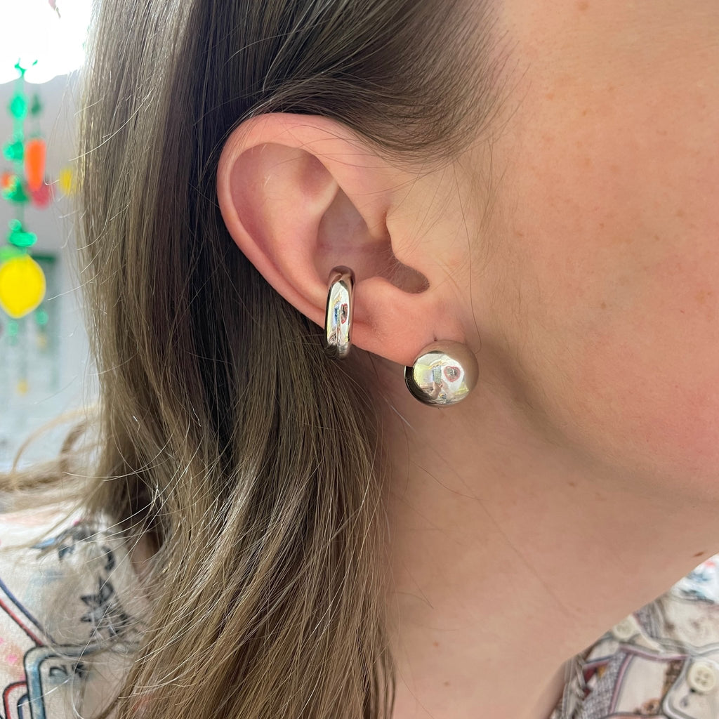 Earcuff / Bague d'oreille en acier inoxydable - Farfelue