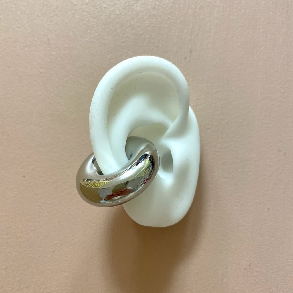 Earcuff / Bague d'oreille en acier inoxydable - Farfelue