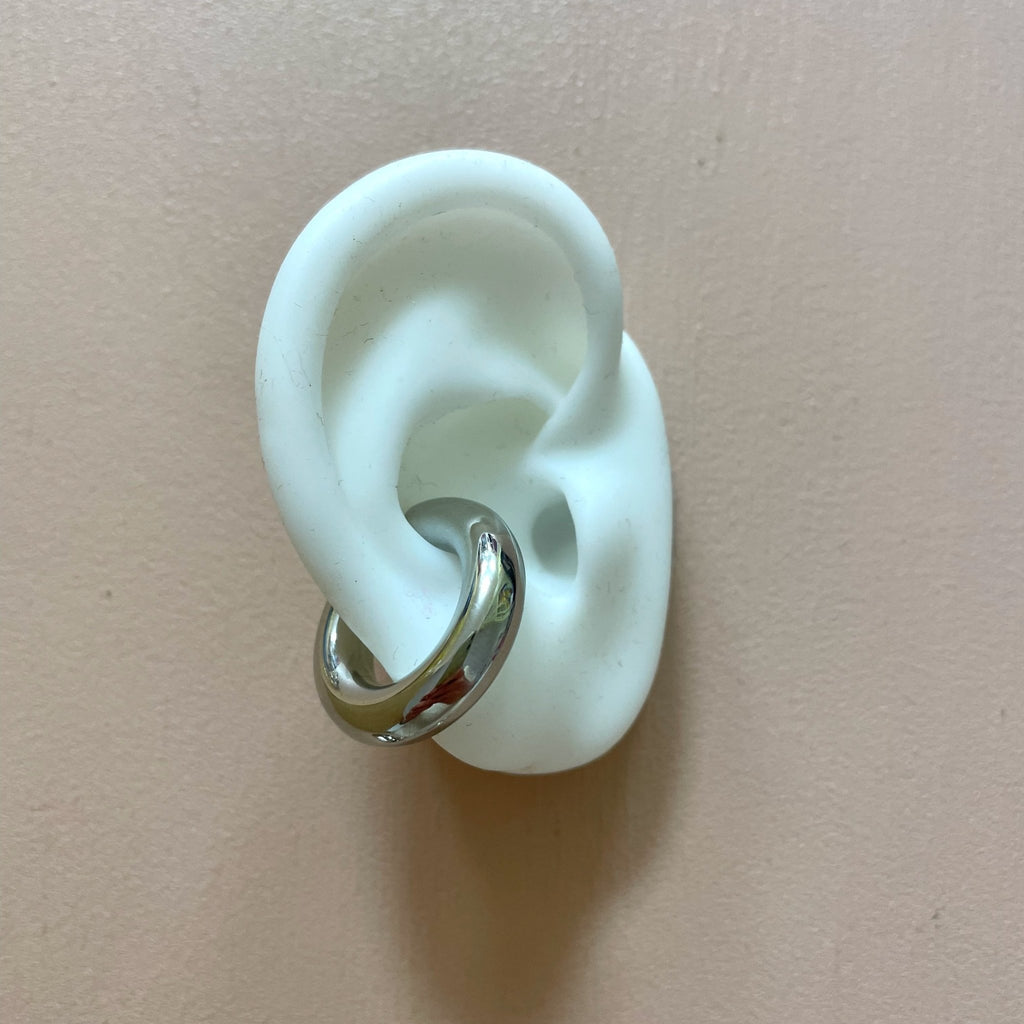 Earcuff / Bague d'oreille en acier inoxydable - Farfelue