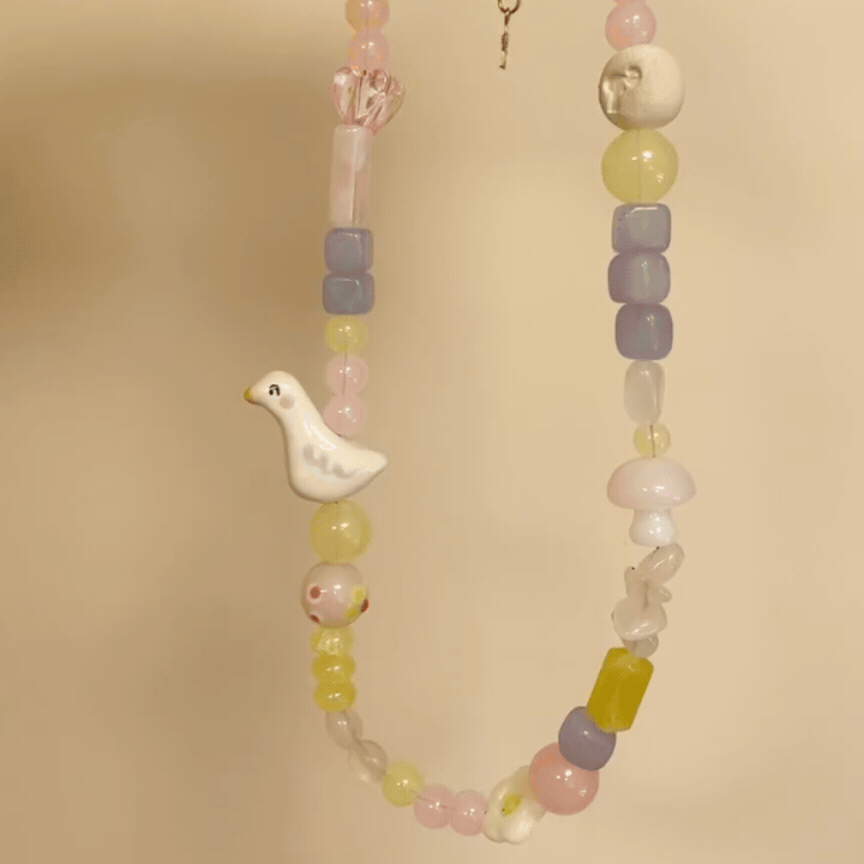 Collier en perles FARFELUE x MIMIBAZAR