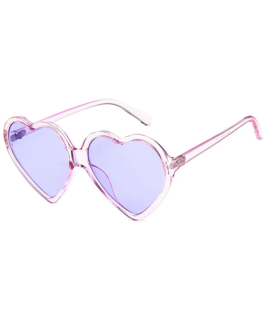 Lunette de soleil en forme de coeur - Farfelue