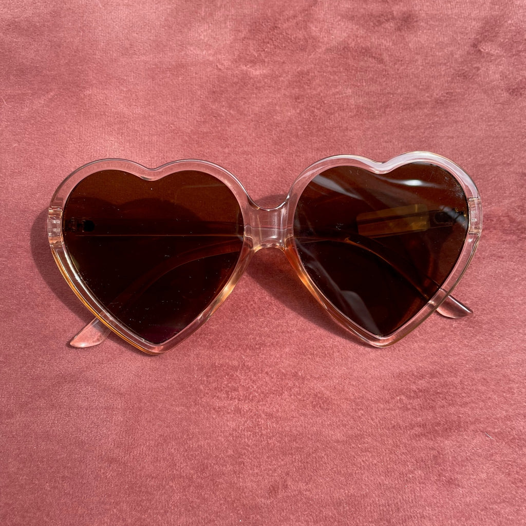Lunette de soleil en forme de coeur - Farfelue