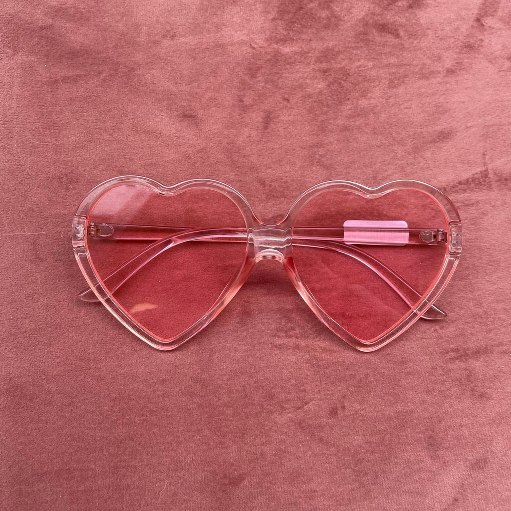 Lunette de soleil en forme de coeur - Farfelue