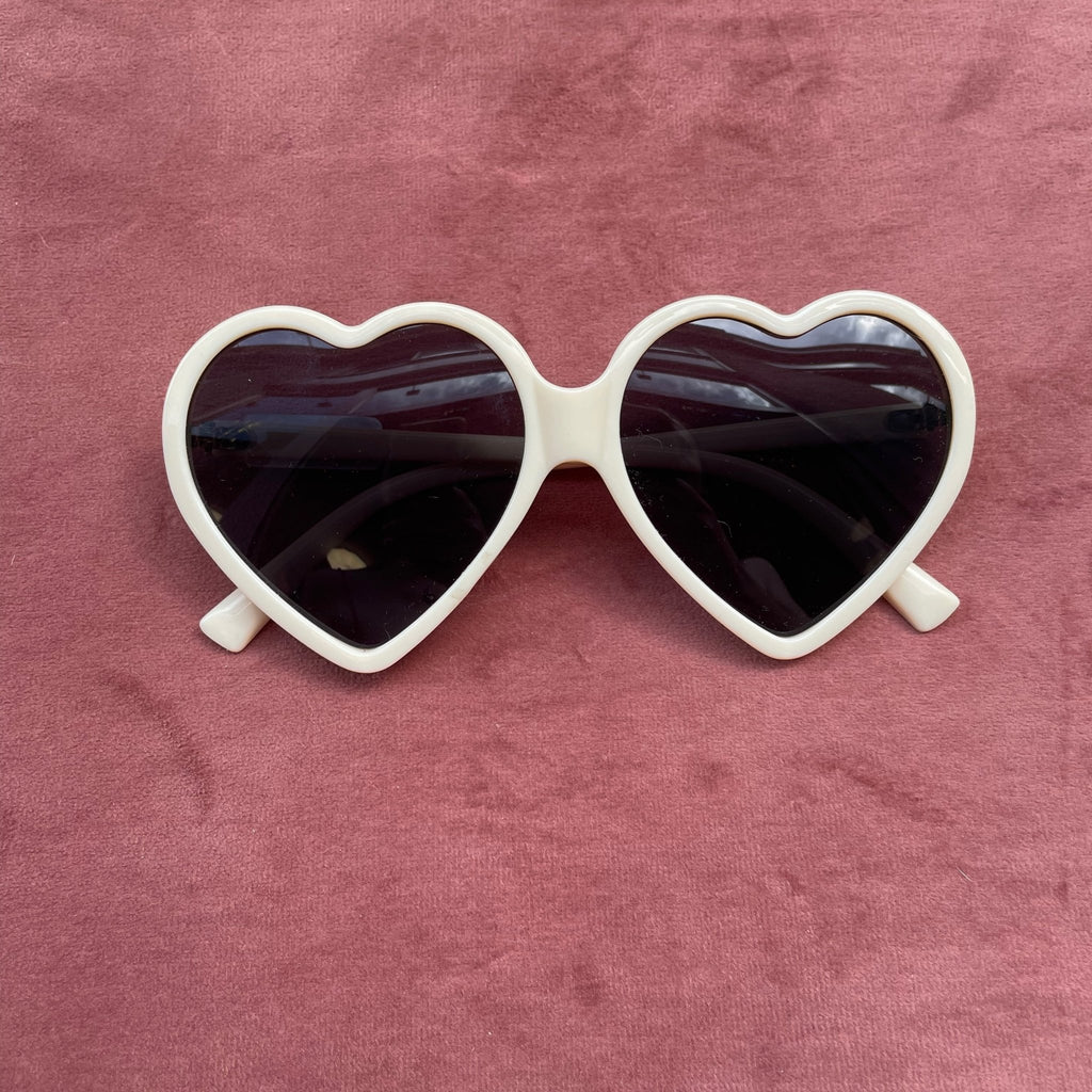 Lunette de soleil en forme de coeur - Farfelue