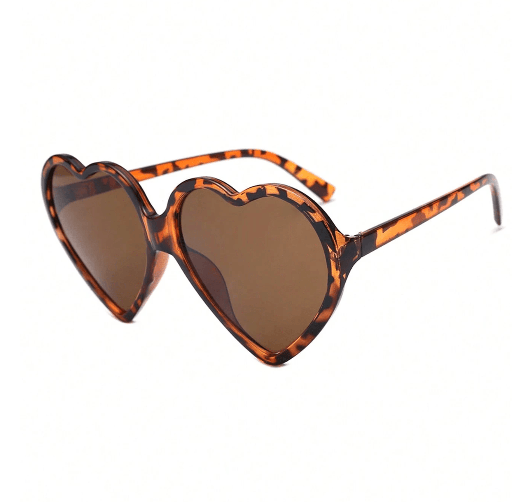 Lunette de soleil en forme de coeur - Farfelue