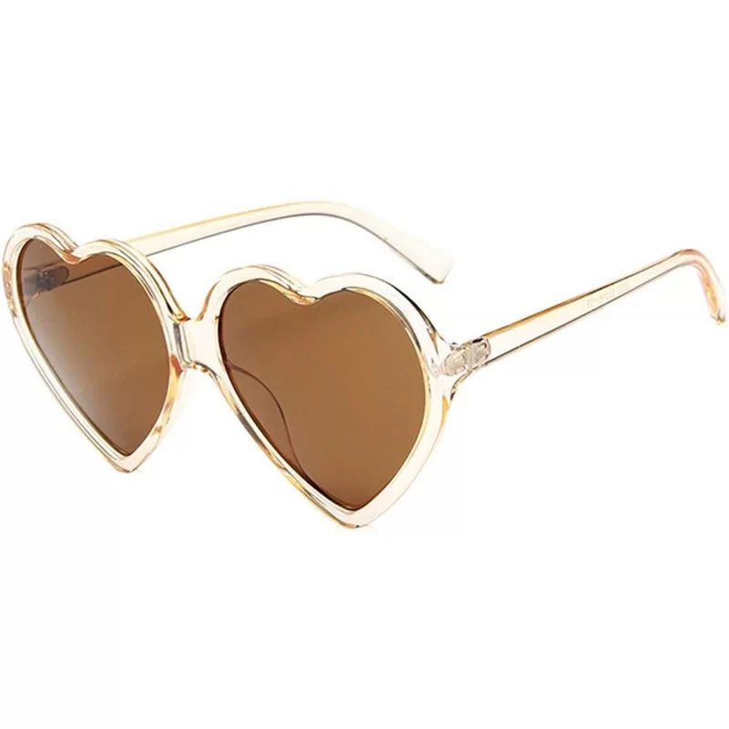 Lunette de soleil en forme de coeur - Farfelue