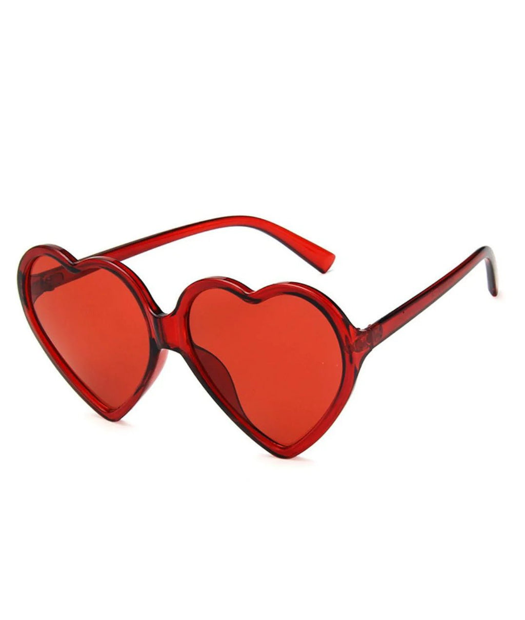 Lunette de soleil en forme de coeur - Farfelue