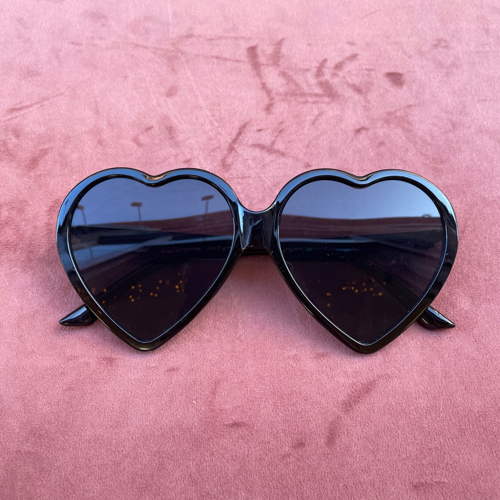 Lunette de soleil en forme de coeur - Farfelue
