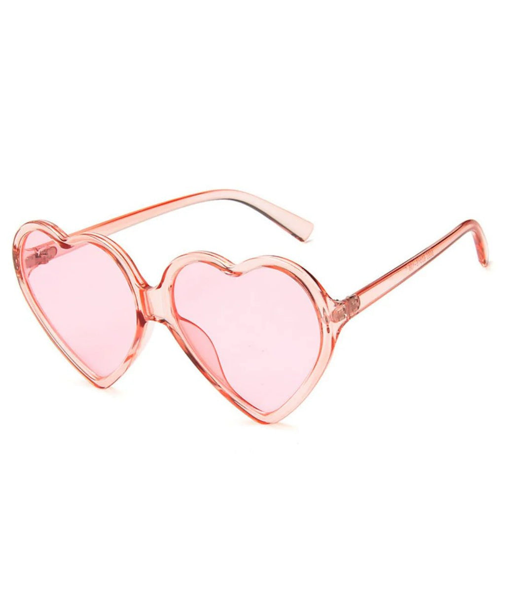 Lunette de soleil en forme de coeur - Farfelue