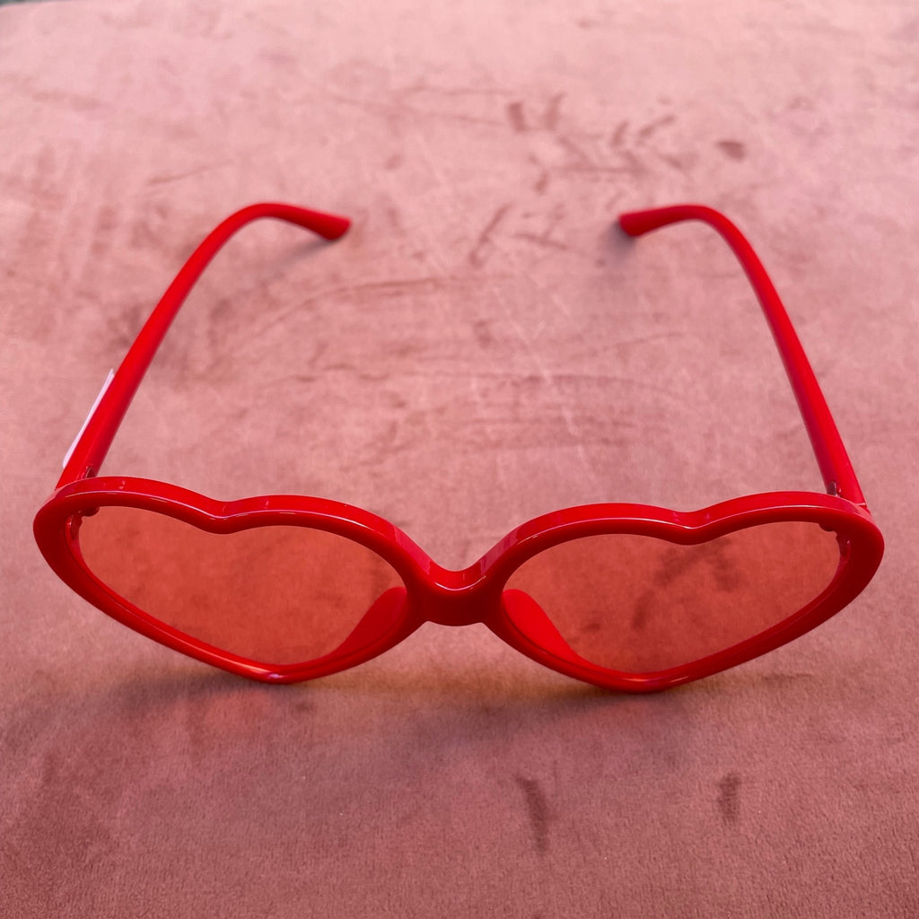 Lunette de soleil en forme de coeur - Farfelue
