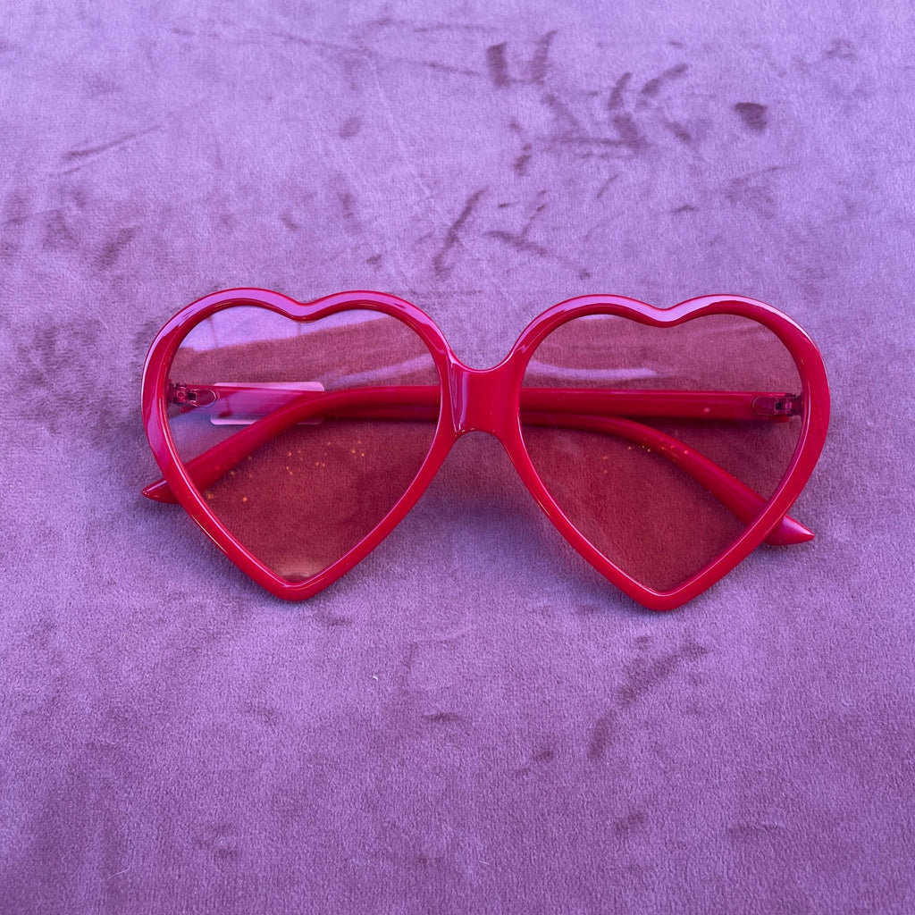 Lunette de soleil en forme de coeur - Farfelue