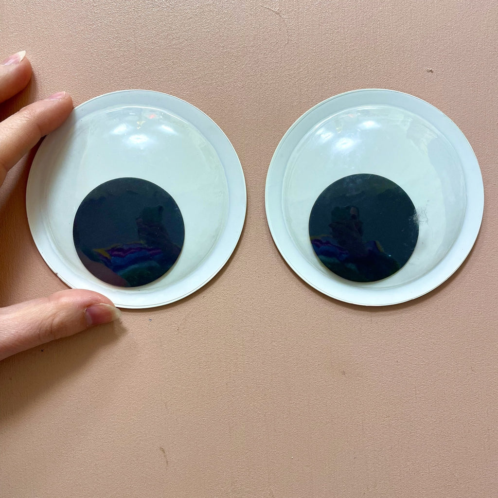 Maxi yeux "Googly eyes" autocollants - Farfelue