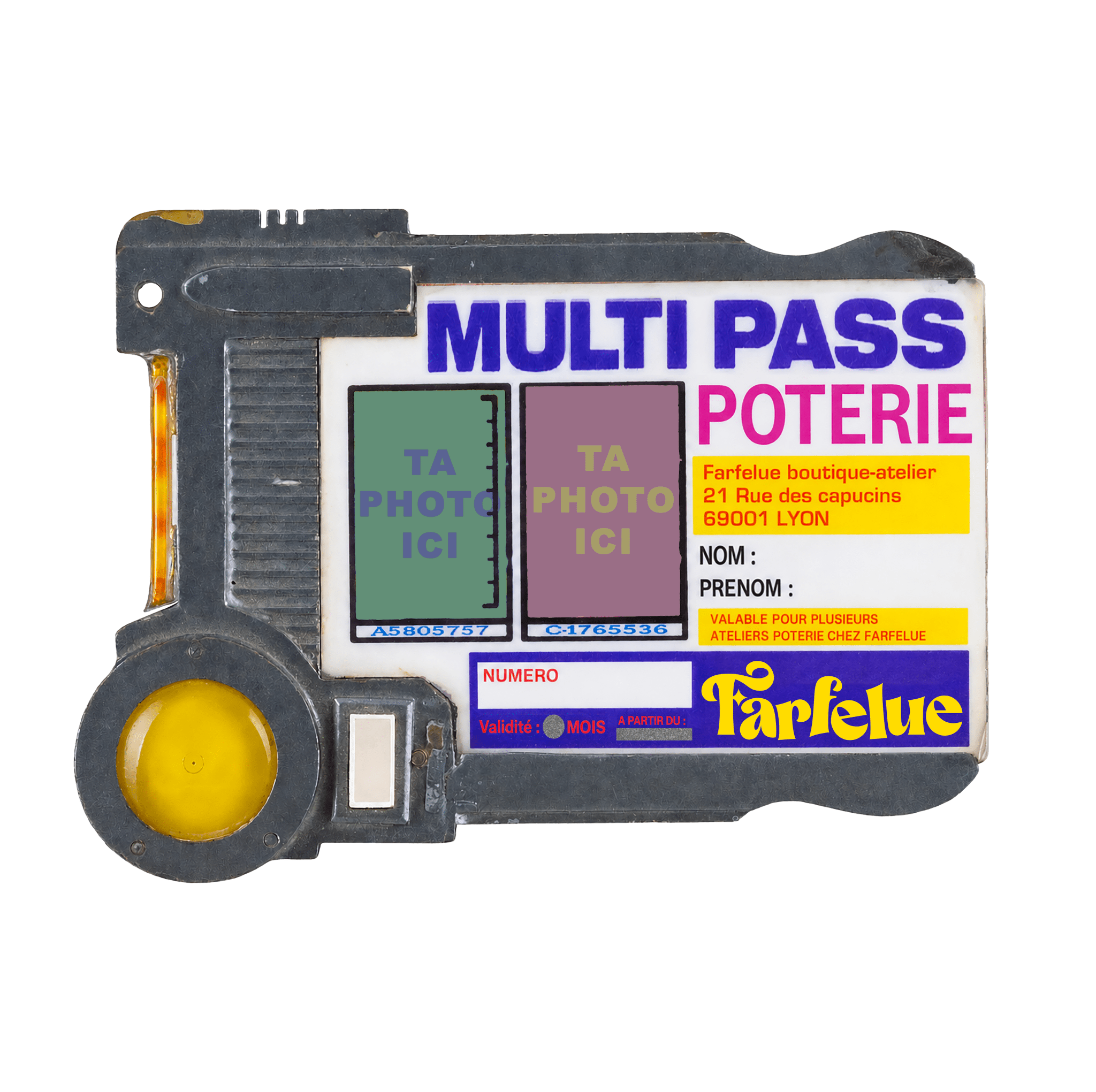 Multipass Poterie OFFRE D'ÉTÉ - Farfelue
