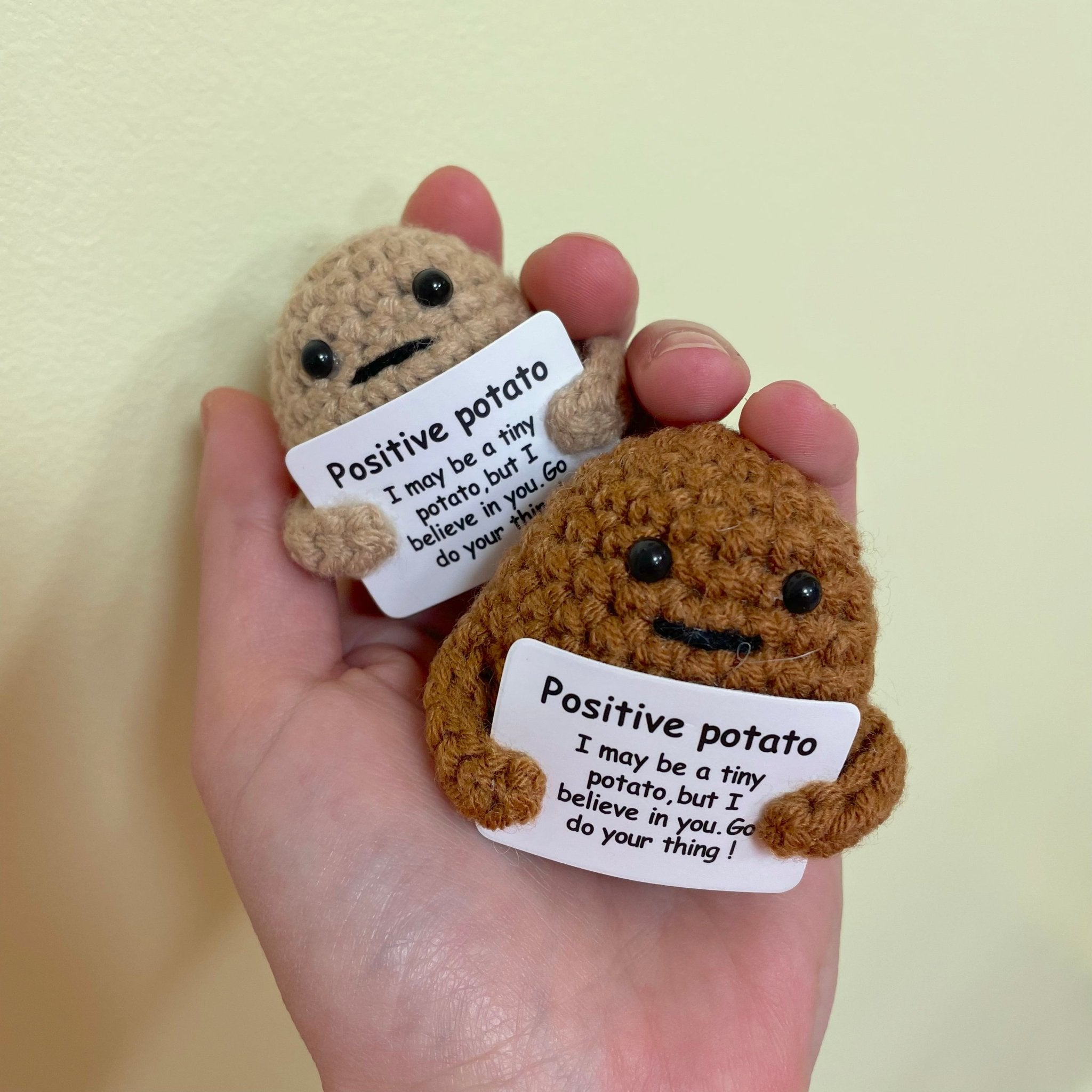 Patate Positive en crochet - Farfelue