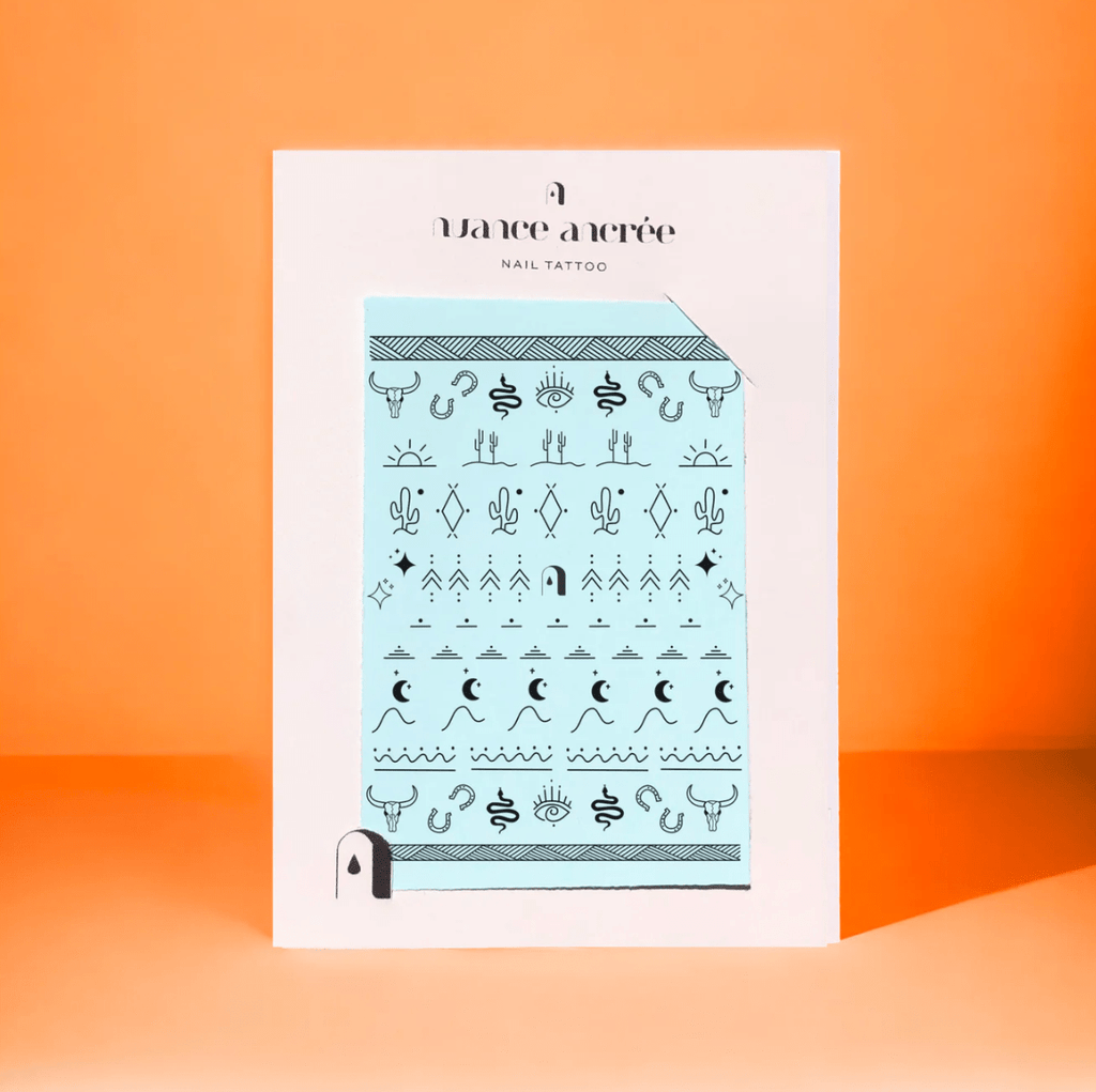 Planche de Nail Tattoo - Farfelue