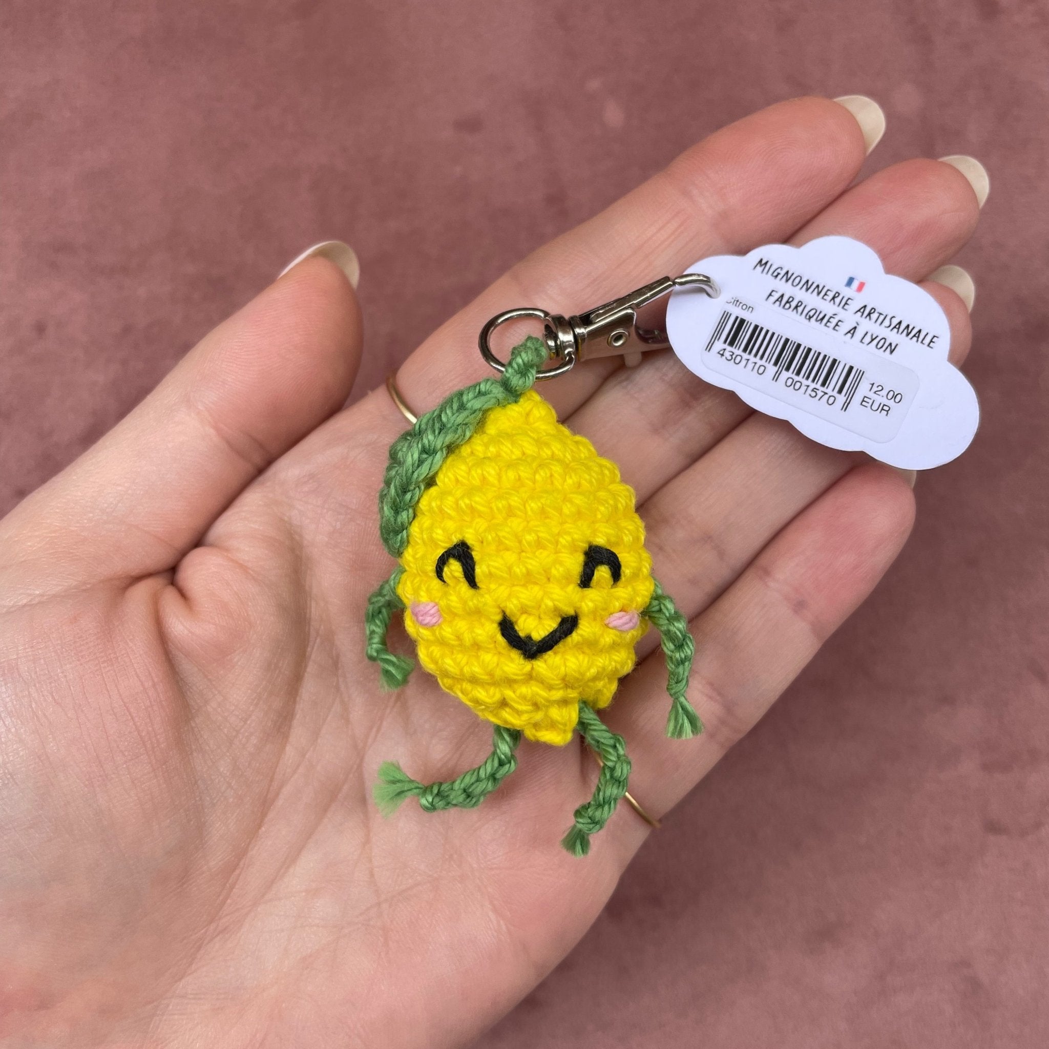 Porte - clé Farfelue en crochet fait main - Farfelue