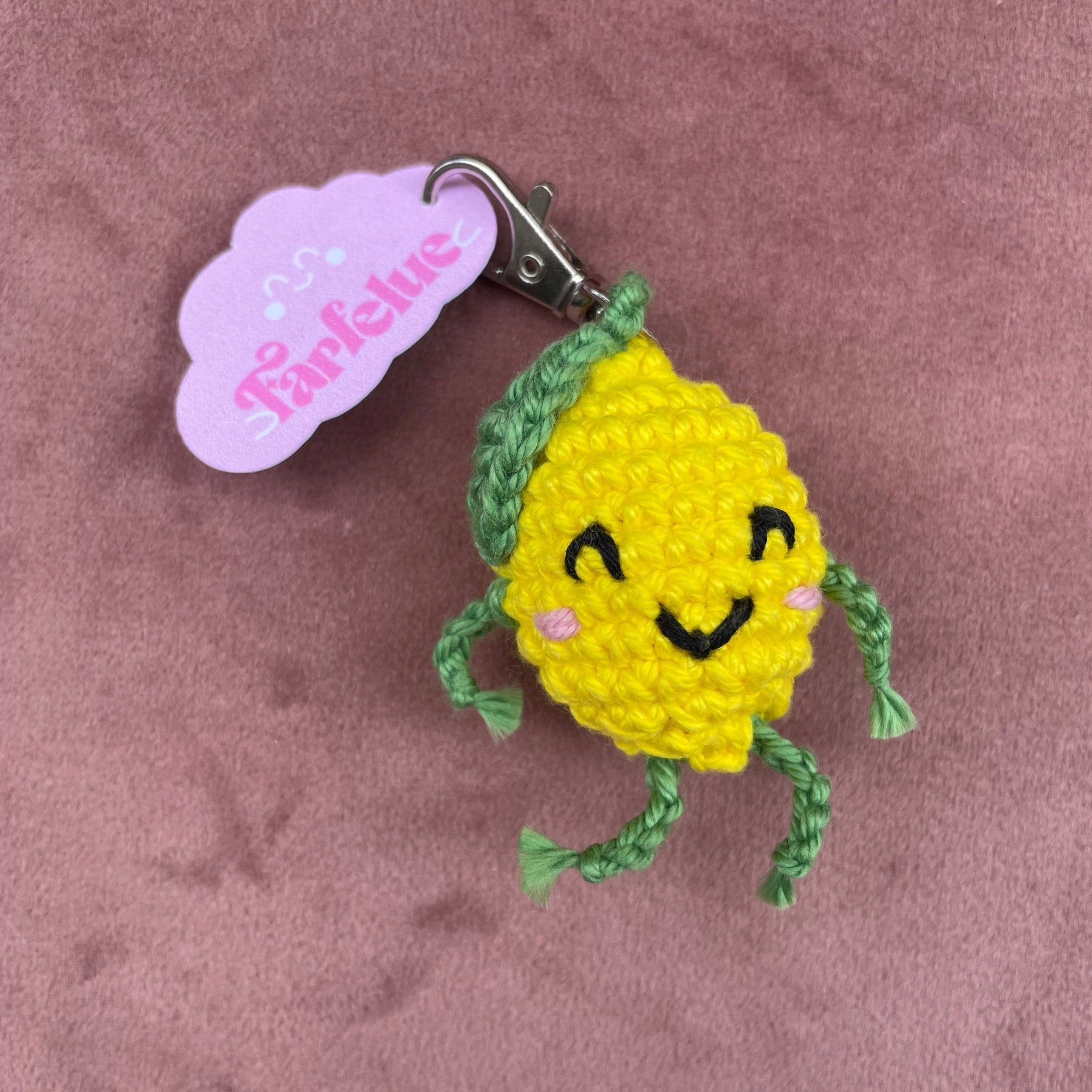 Porte - clé Farfelue en crochet fait main - Farfelue