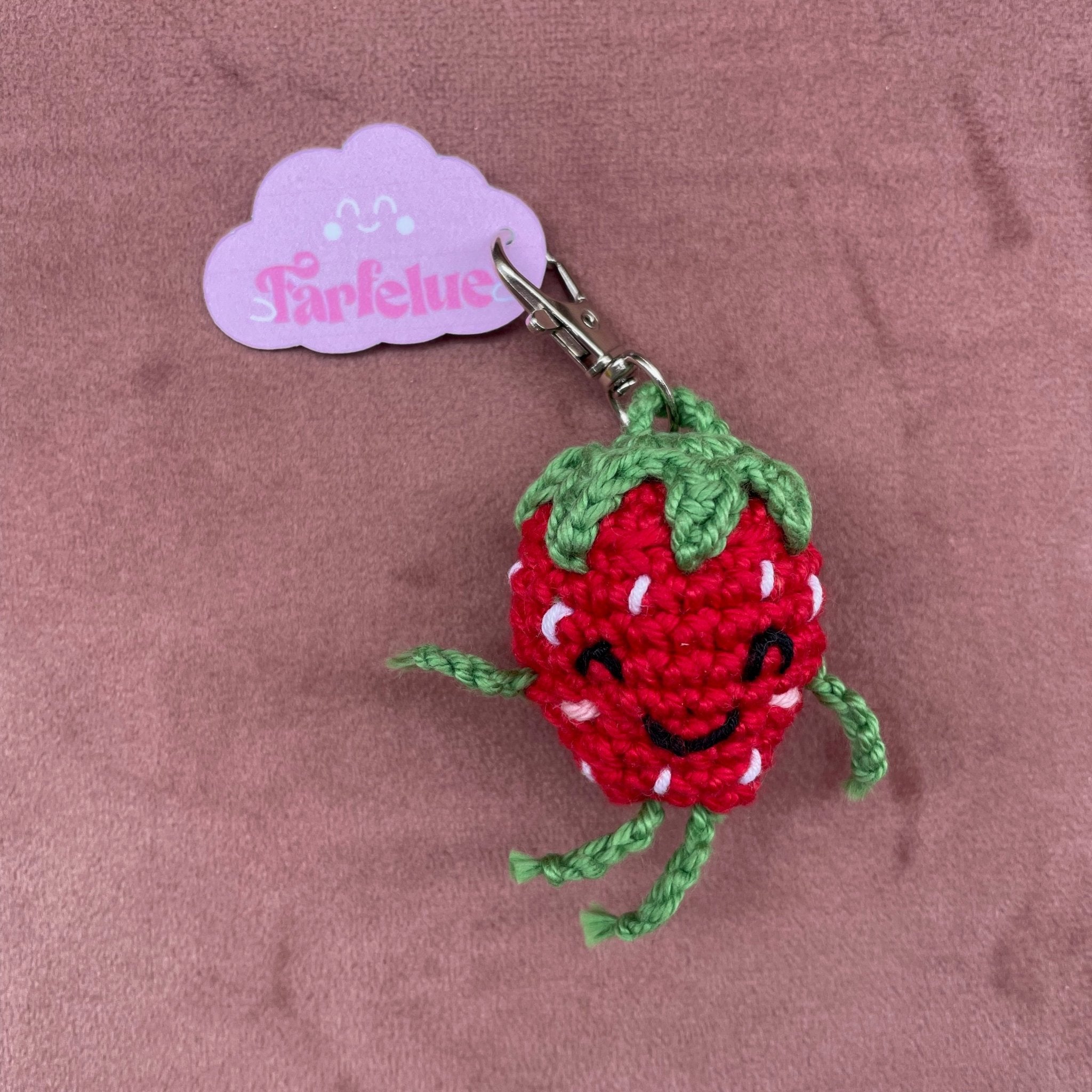 Porte - clé Farfelue en crochet fait main - Farfelue