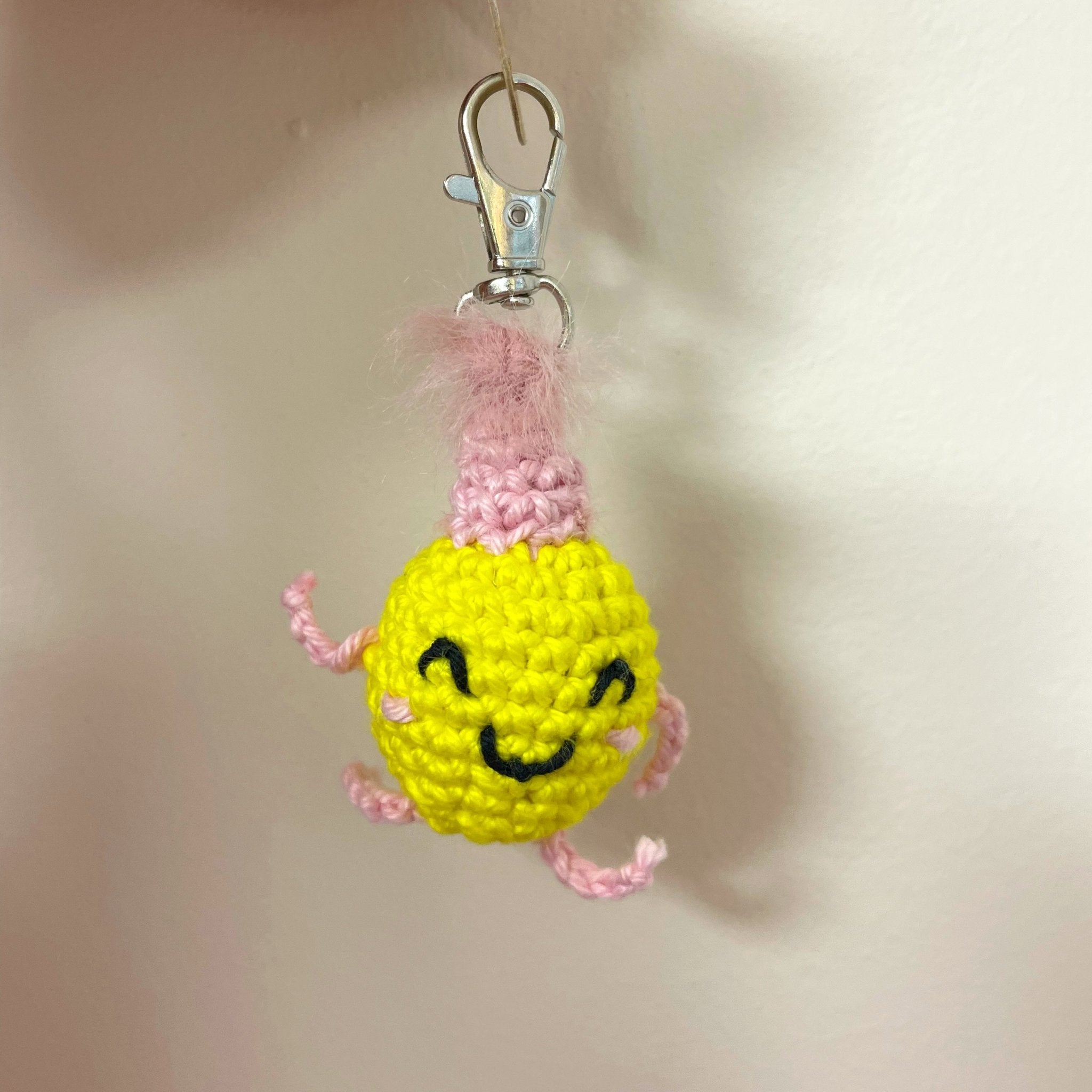 Porte - clé Farfelue en crochet fait main - Farfelue