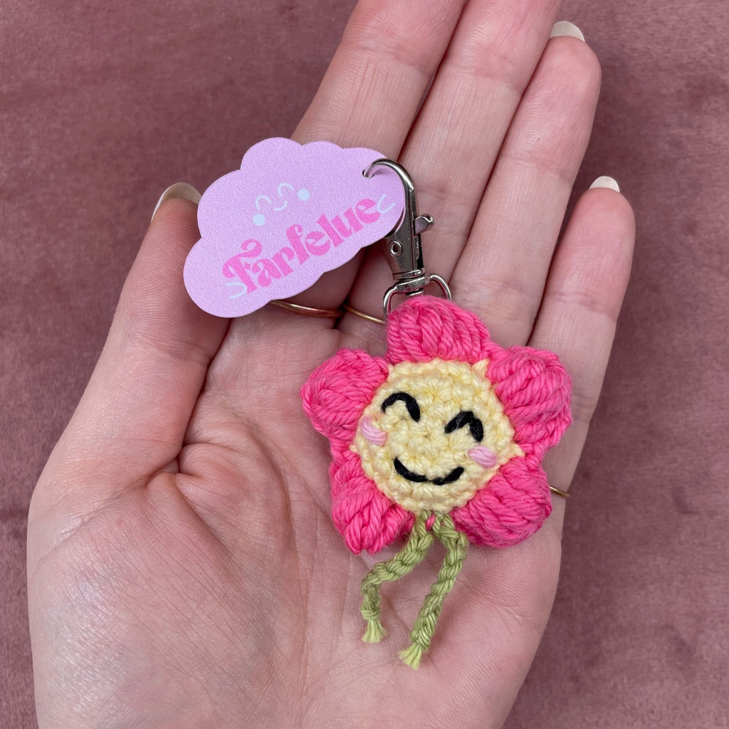 Porte - clé Farfelue en crochet fait main - Farfelue