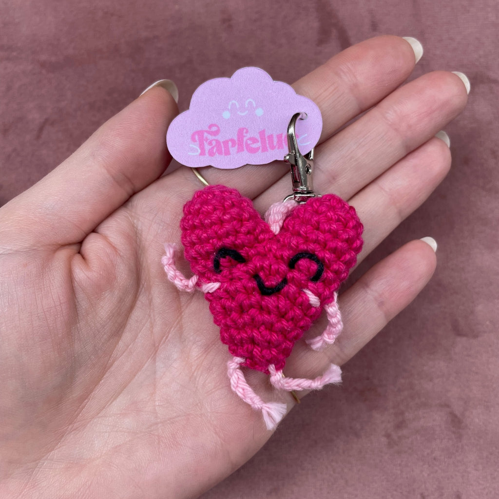 Porte - clé Farfelue en crochet fait main - Farfelue