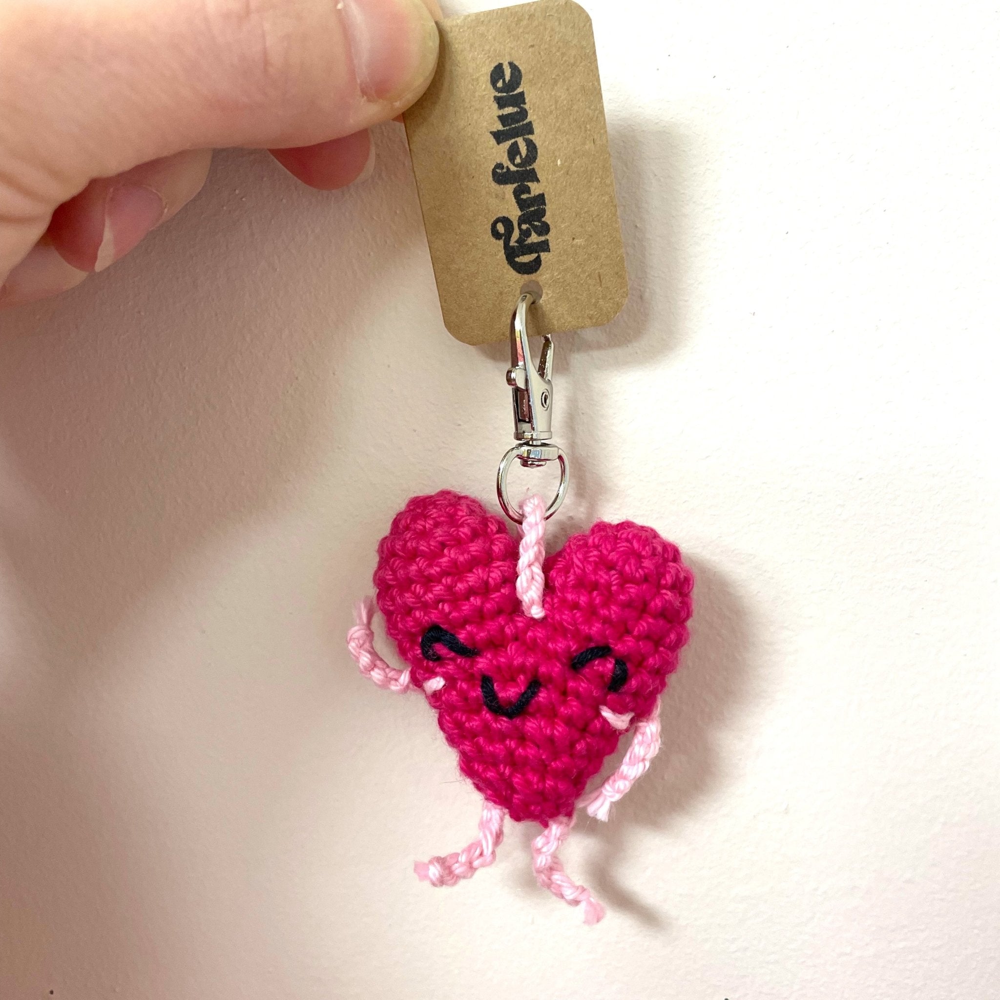 Porte - clé Farfelue en crochet fait main - Farfelue