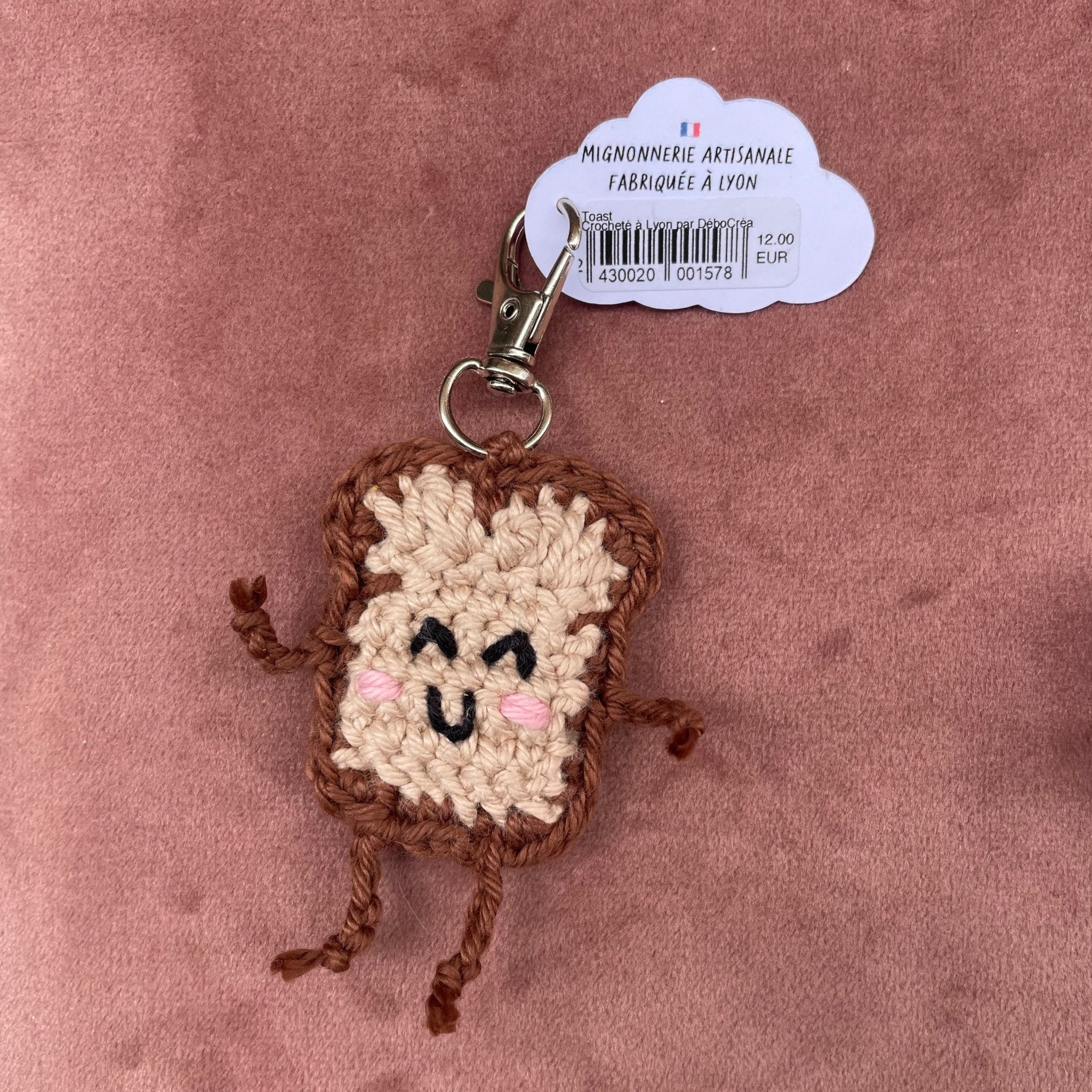 Porte - clé Farfelue en crochet fait main - Farfelue