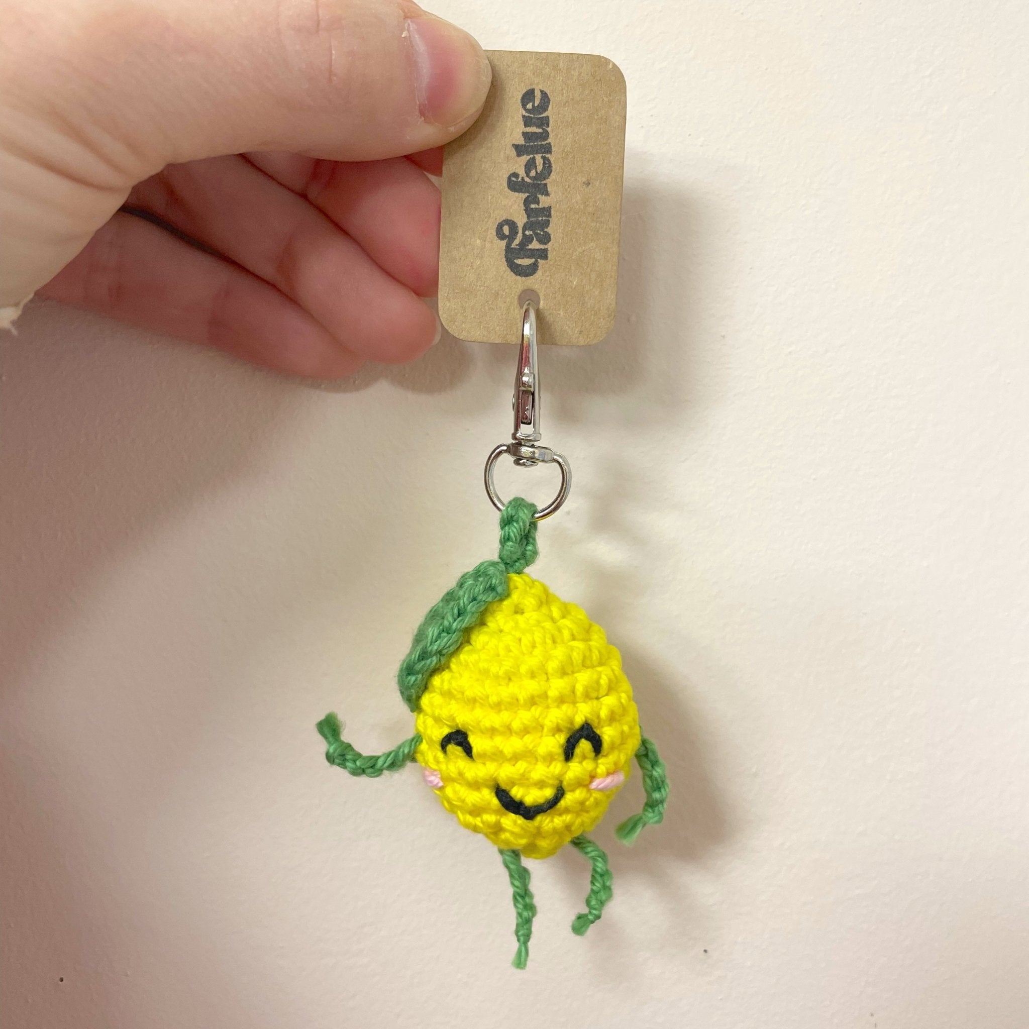 Porte - clé Farfelue en crochet fait main - Farfelue