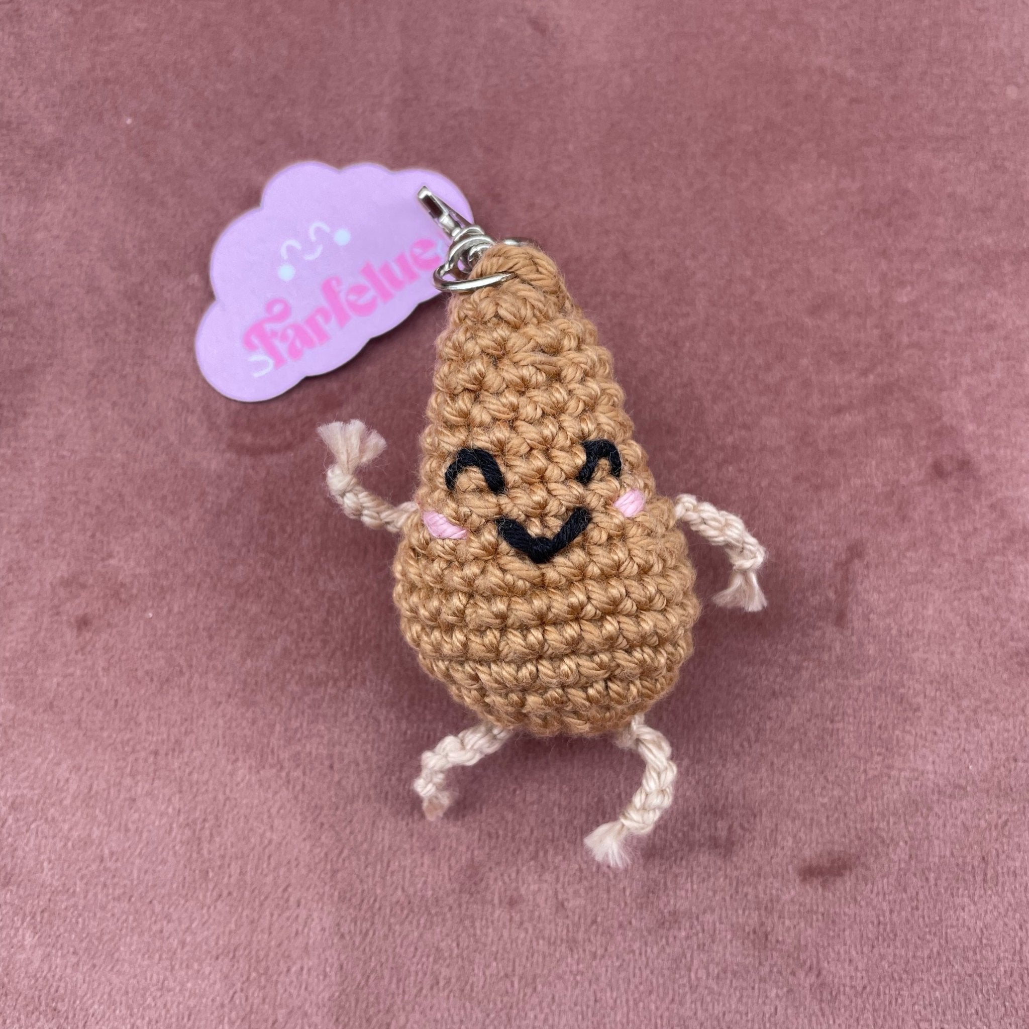 Porte - clé Farfelue en crochet fait main - Farfelue