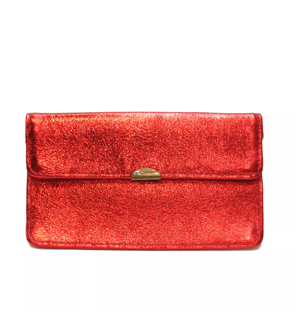 Portefeuille en cuir pailleté - Farfelue