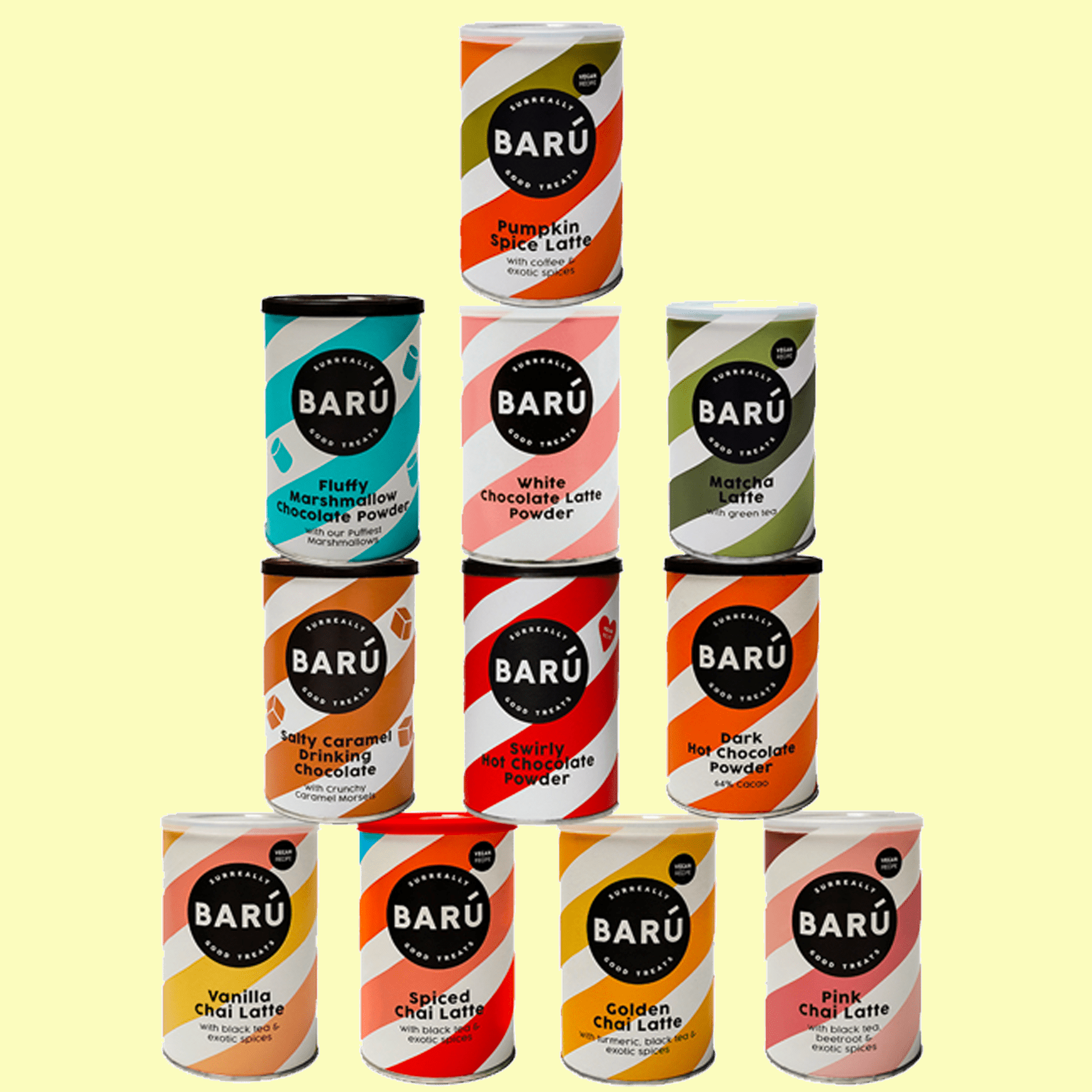 Poudre Lattés & Chocolat chaud BARÙ - Farfelue