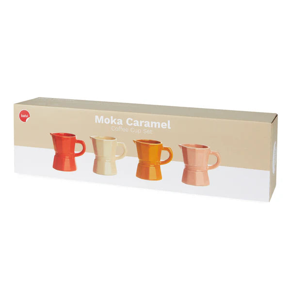 Tasse en forme de cafetière italienne